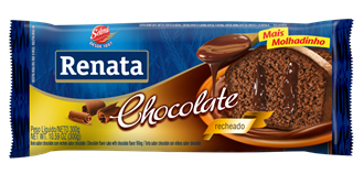 RENATA CAKE FILLED CHOCOLATE/CHOCOLATE 12X300